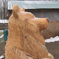 Bear in the rough 2018 by Legacy Sculpture