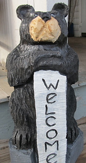 Another Welcome Bear by Legacy Sculpture