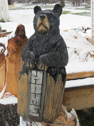 WELCOME bear by Legacy Sculpture circa 2018