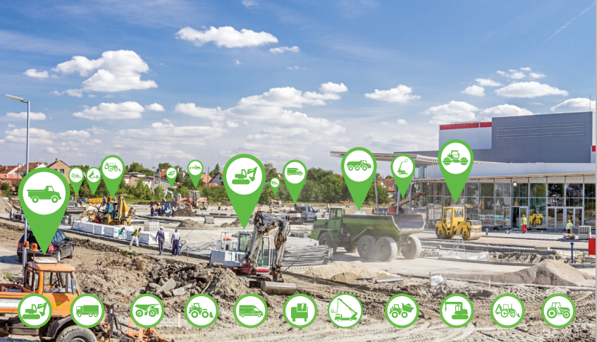 Locate all your plant equipment with a GPS fleet tracker