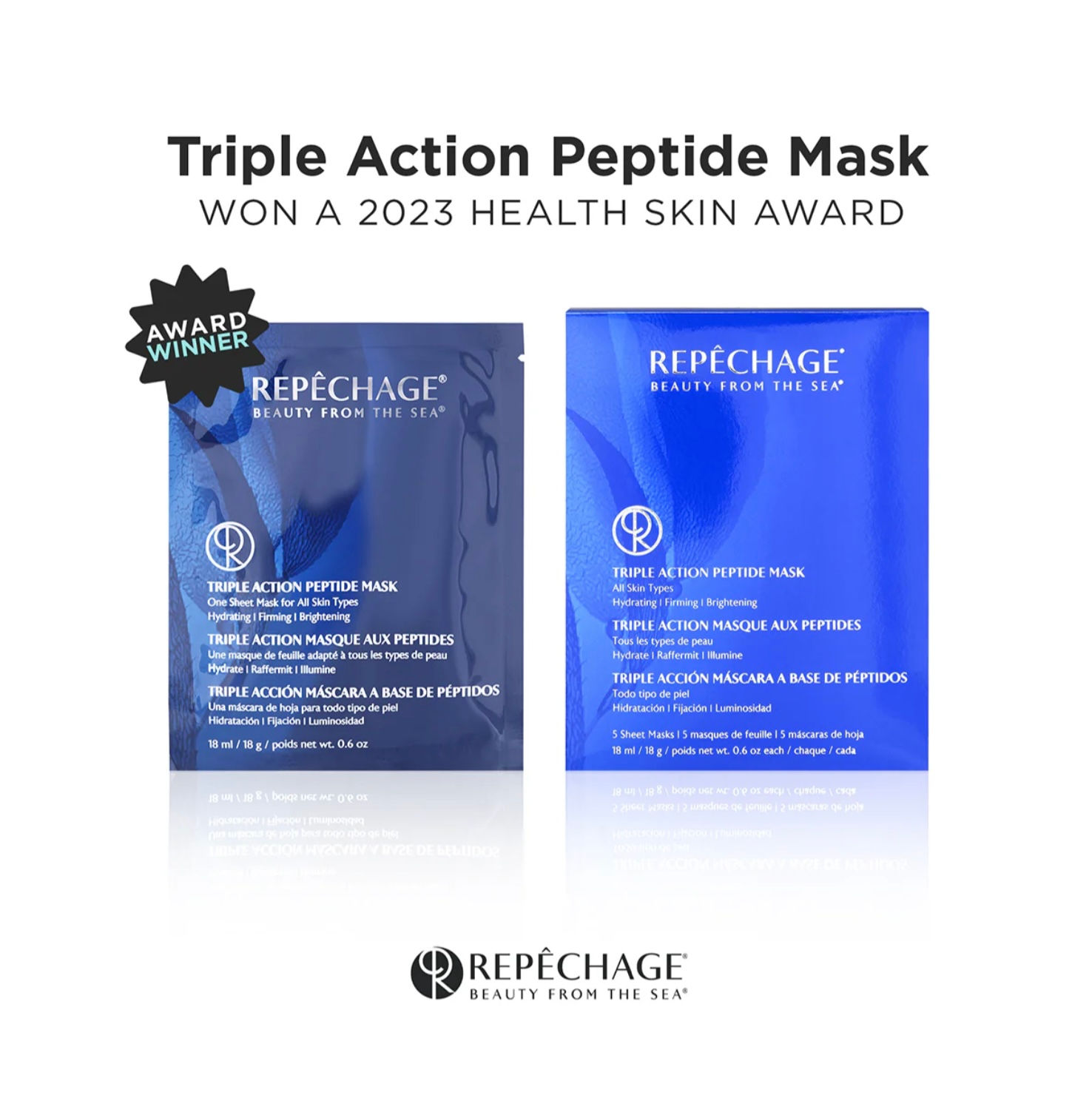Triple Action Peptide Sheet Mask