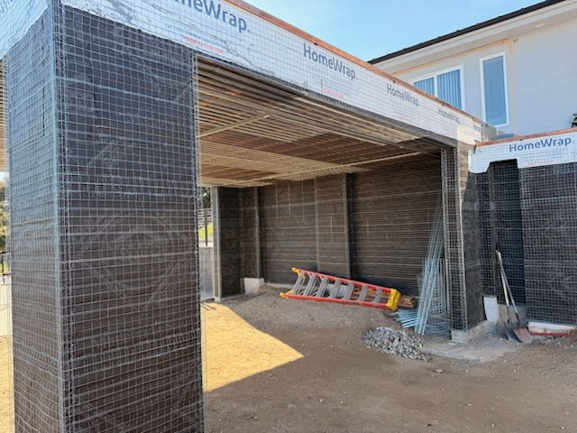 insulation job by Hall Builders Inc.