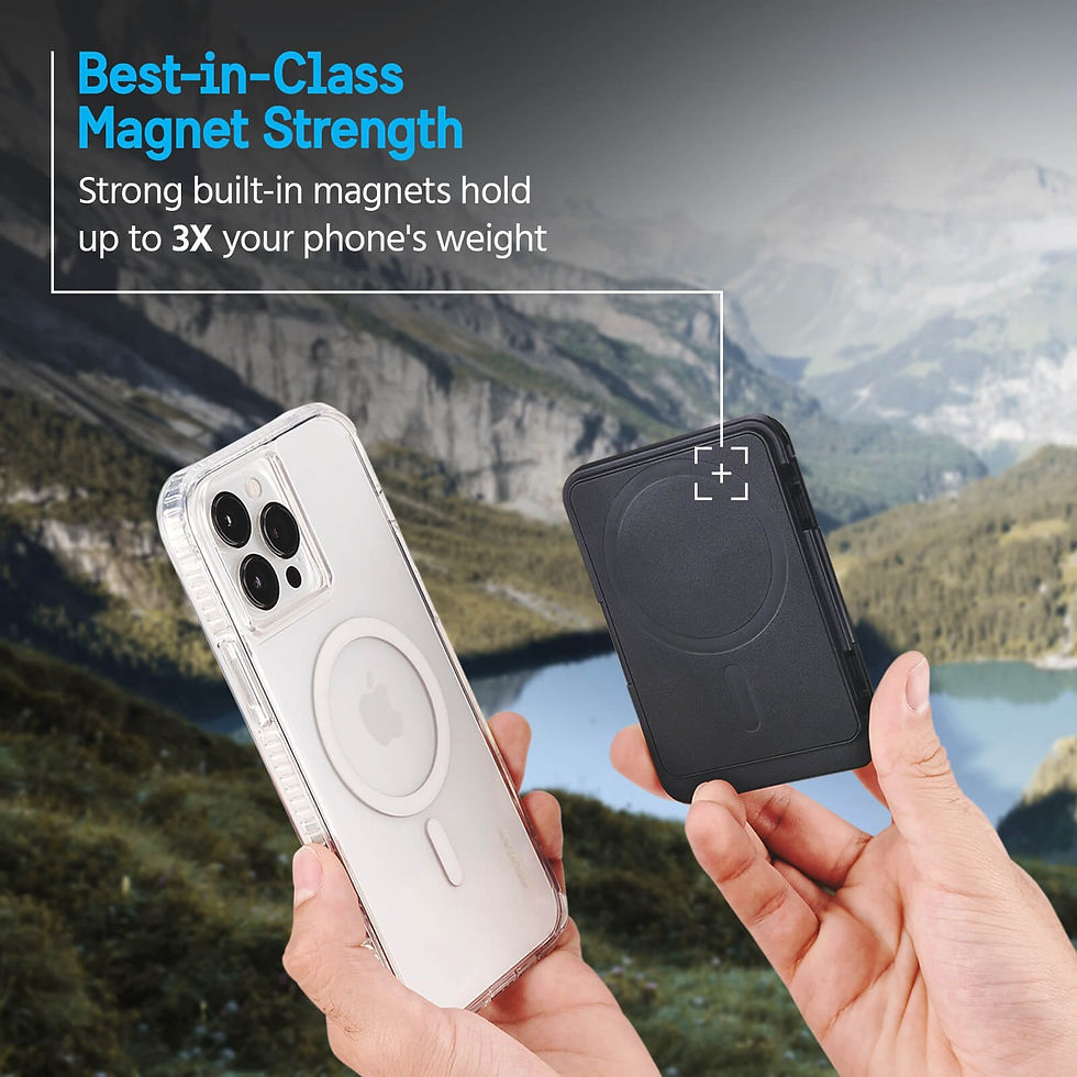 Thumbnail: Branded Pelican Protector MagSafe Wallet for iPhone - 4 pack