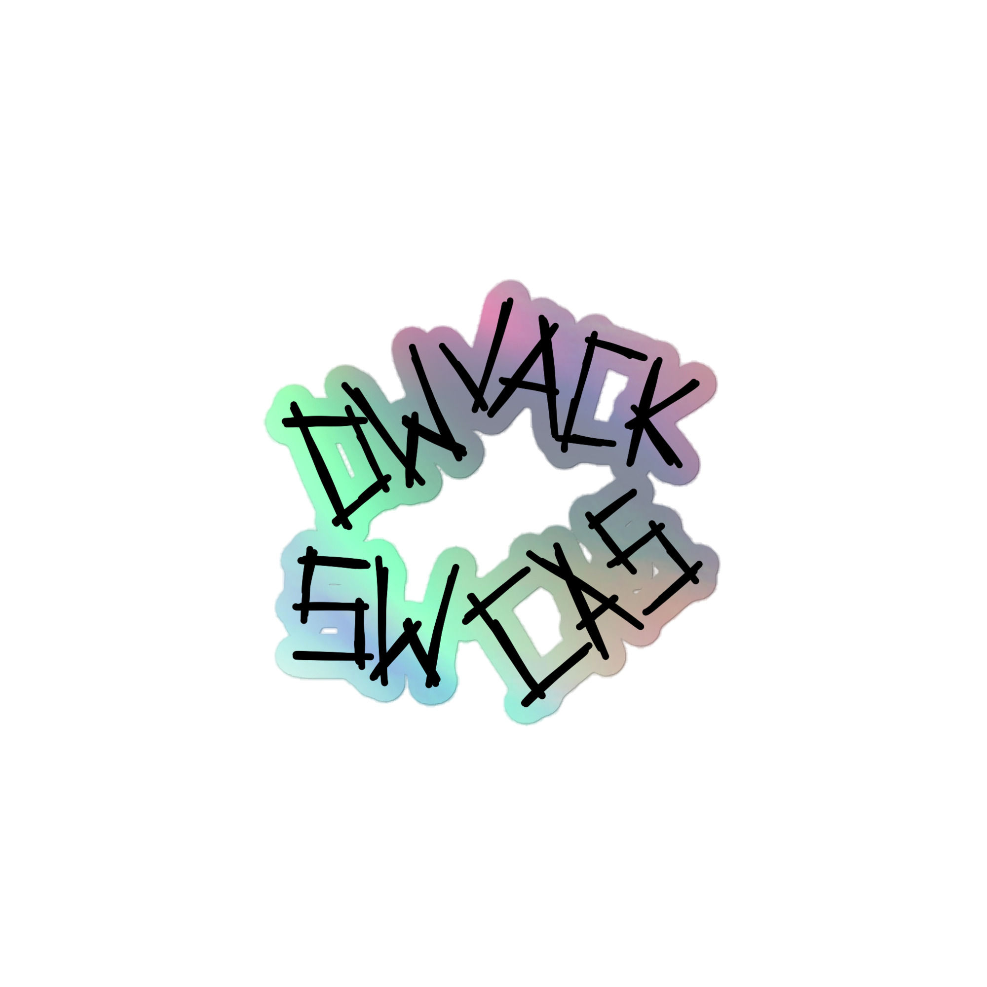 DW SW Jack Cas Holographic stickers