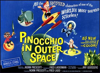 Pinocchio in Outer Space Movie Poster