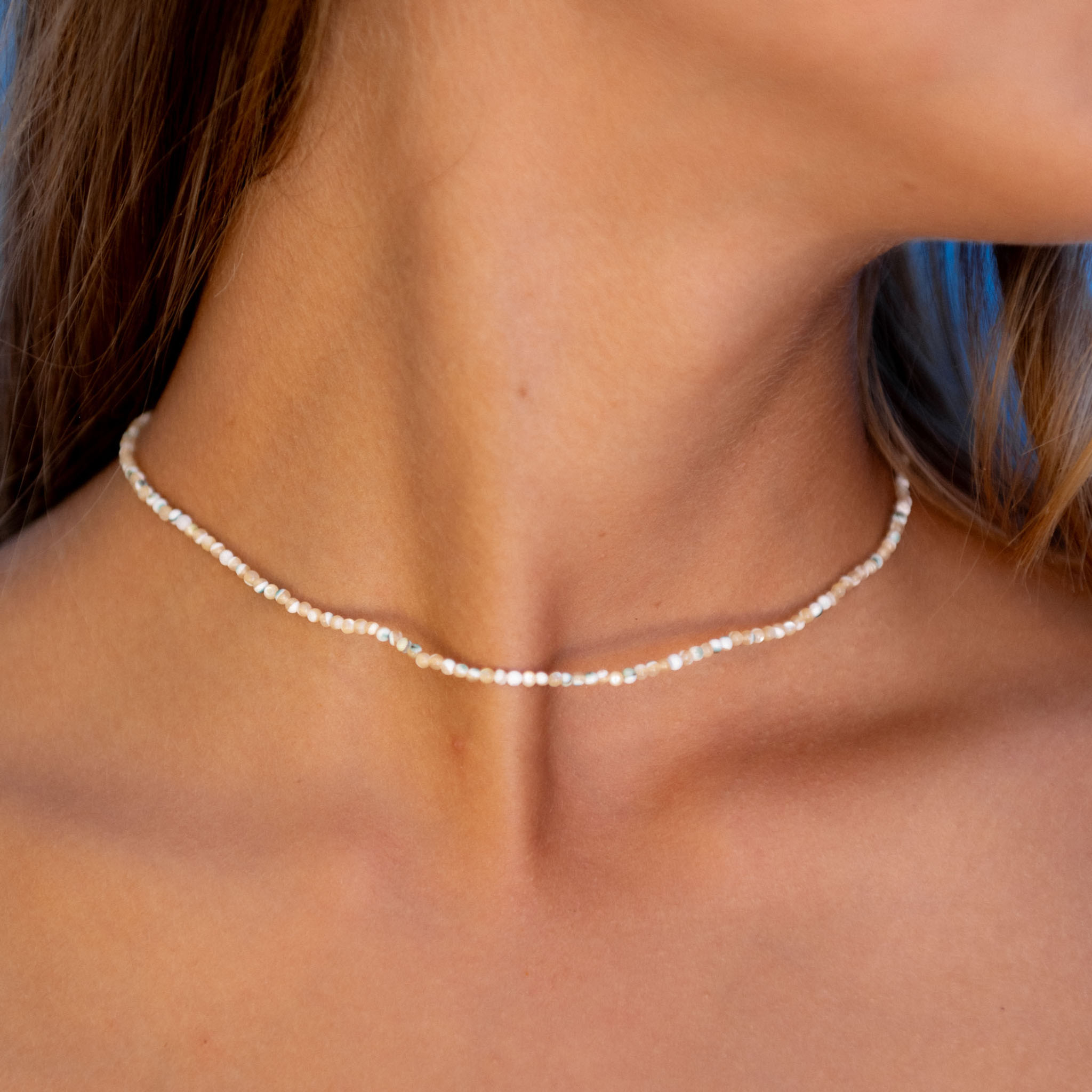 Kualoa Beaded Necklace Adjustable Necklace