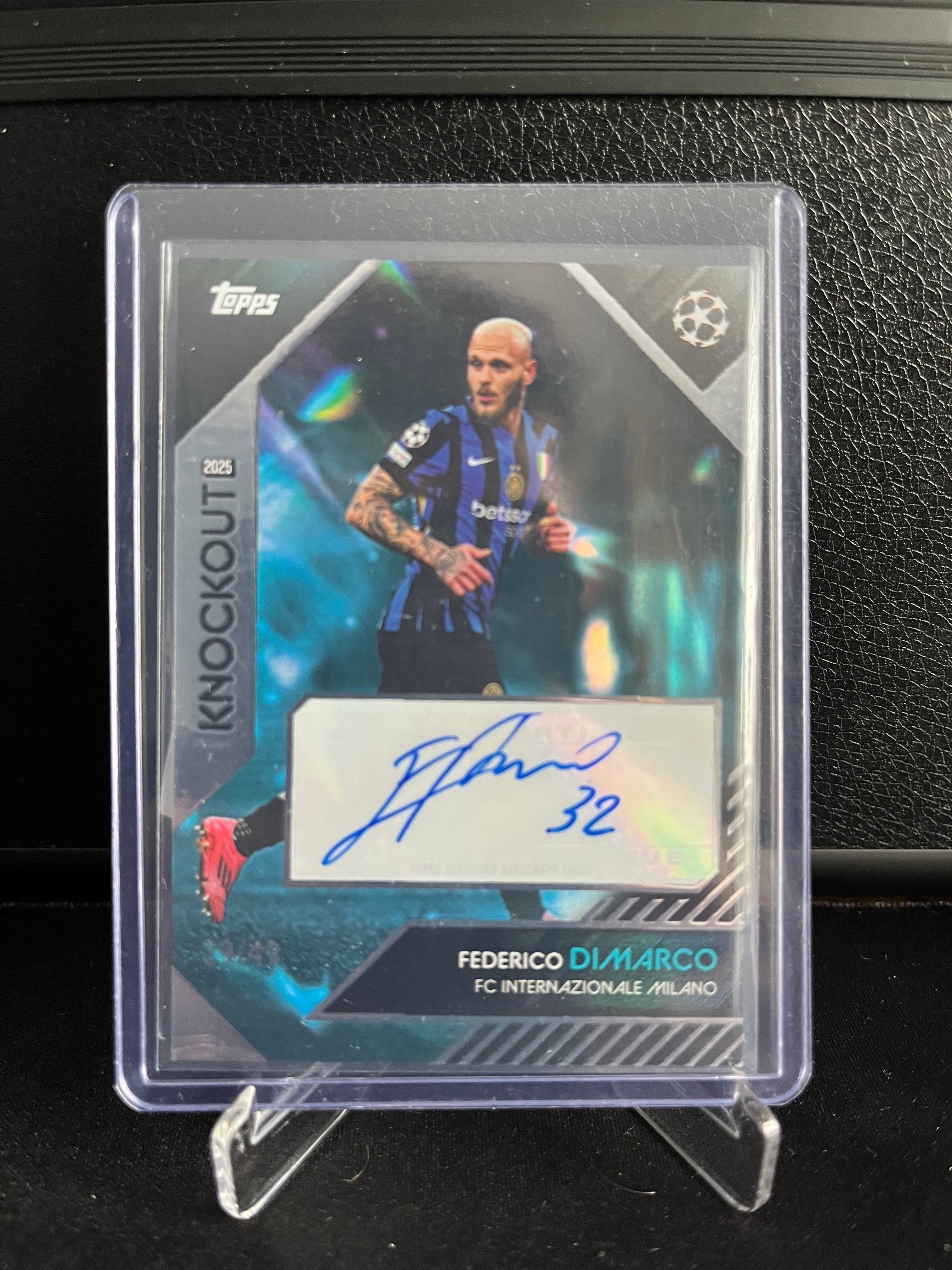 Topps Knockout 2024/25 Frederico Dimarco auto /49