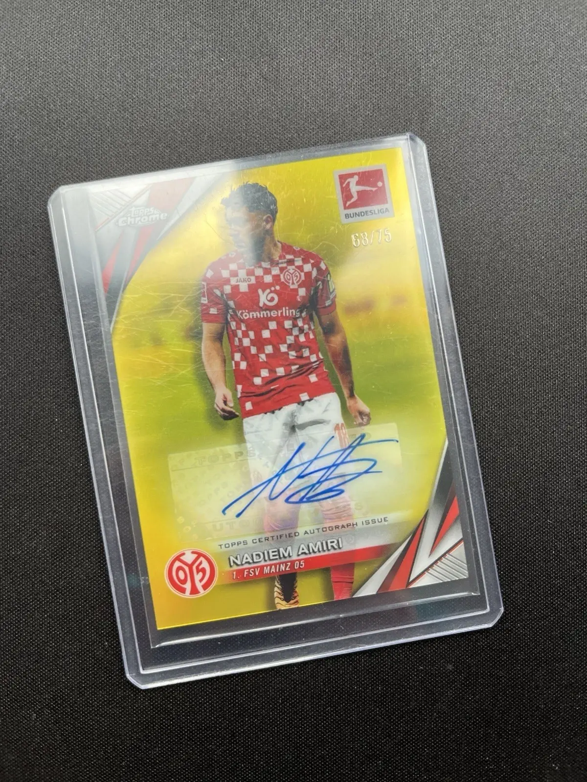 Topps Bundesliga 2024-2025 Nadiem Amiri Auto 51/75 German International