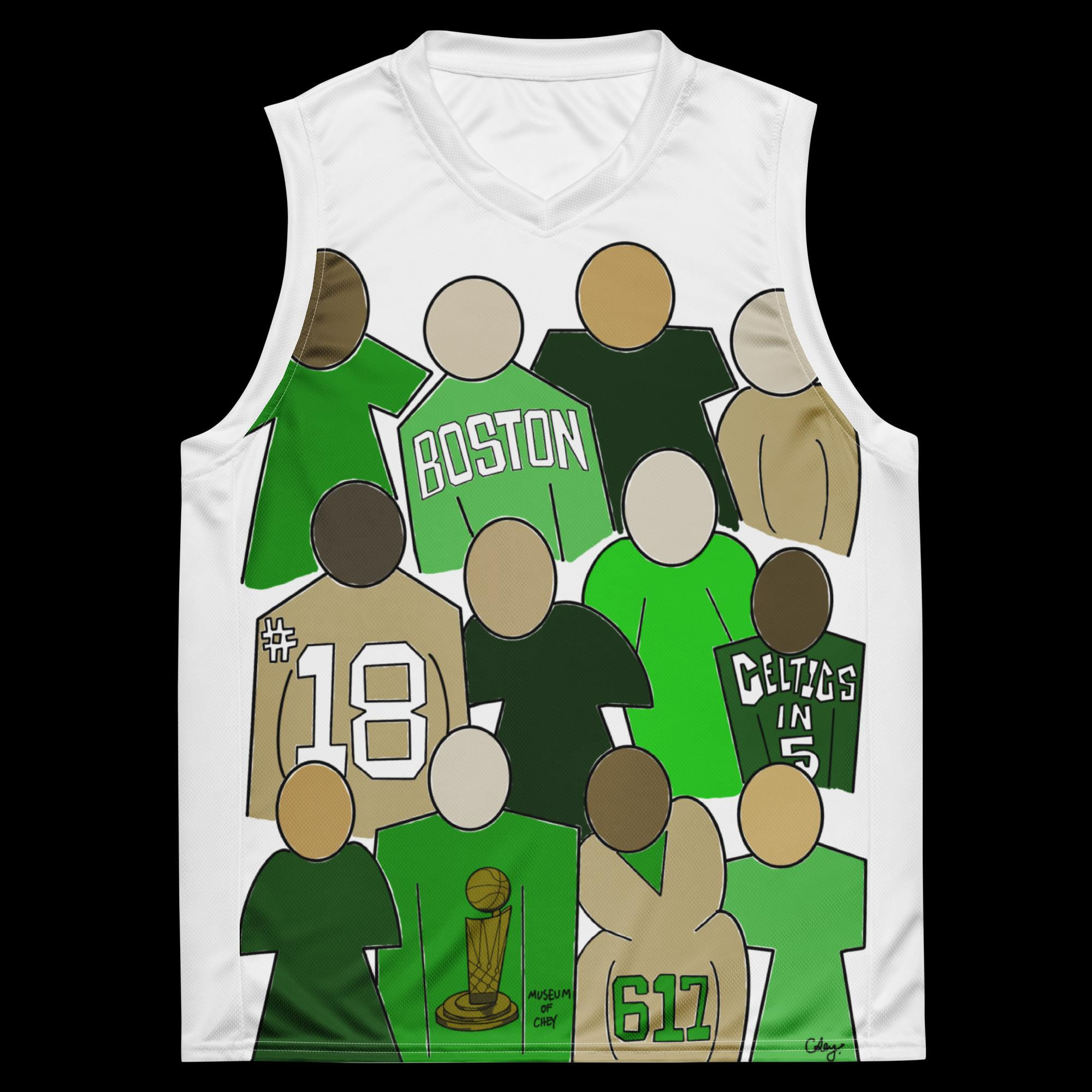 Recycled unisex basketball jersey