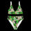 Thumbnail: "Celtics in 5" high-waisted bikini