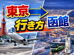 東京→函館 行き方、60代ゆったり観光
