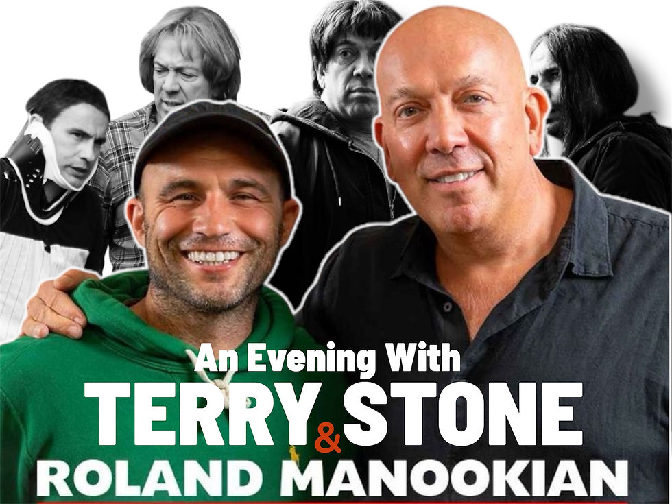 An Evening with Terry Stone & Roland Manookian - 9th Jan 2026