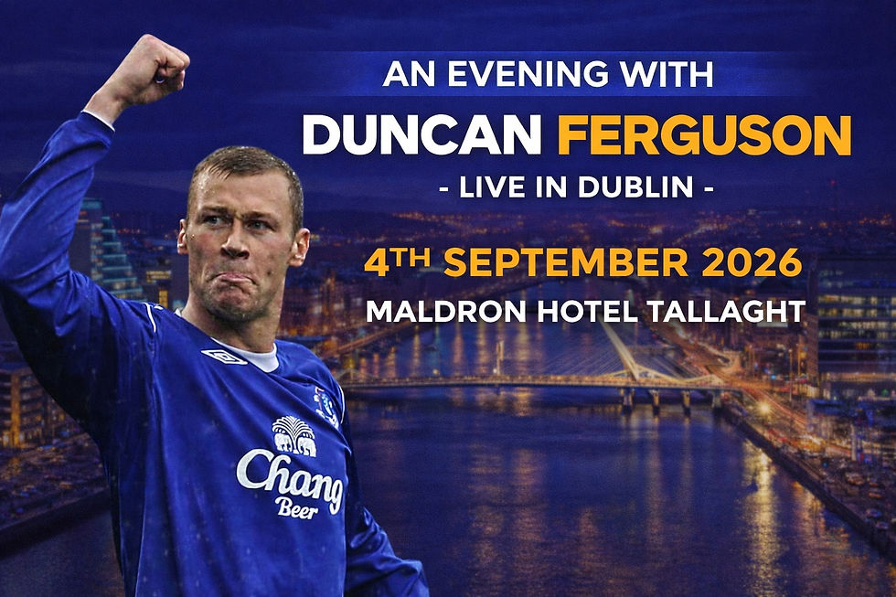 An Evening with Duncan Ferguson - Dublin - 4th September 2026
