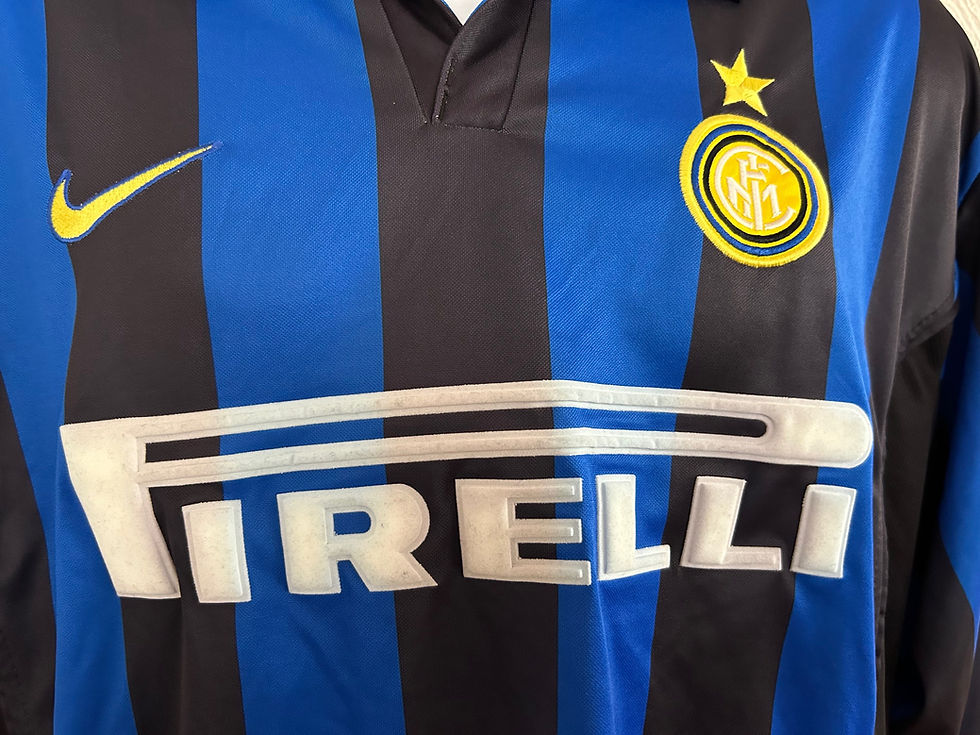 Thumbnail: MATCHWORN- Ronaldo Luís Nazário de Lima Inter Milan Shirt 