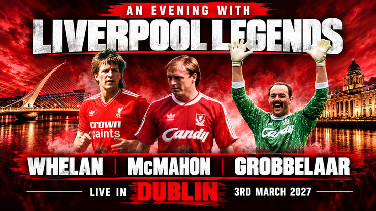 Liverpool Legends Live in Dublin Poster