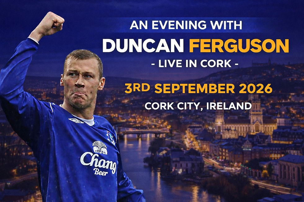 An Evening with Duncan Ferguson - Cork - 3rd September 2026