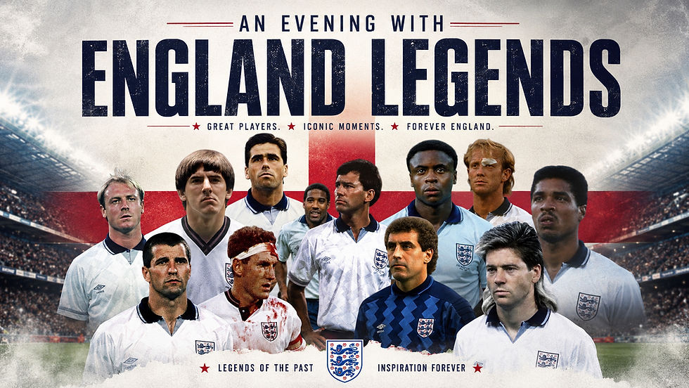 An Evening with England Legends - Nottingham - 3rd June 2026