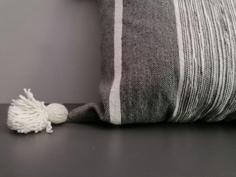 Miniatura: CUSCINI POMPON
