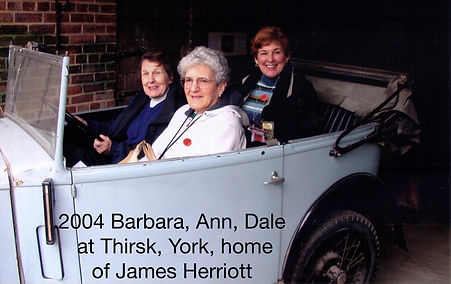 2004 Barbara, Ann, Dale at Thirsk, York, home of James Herriott.jpeg