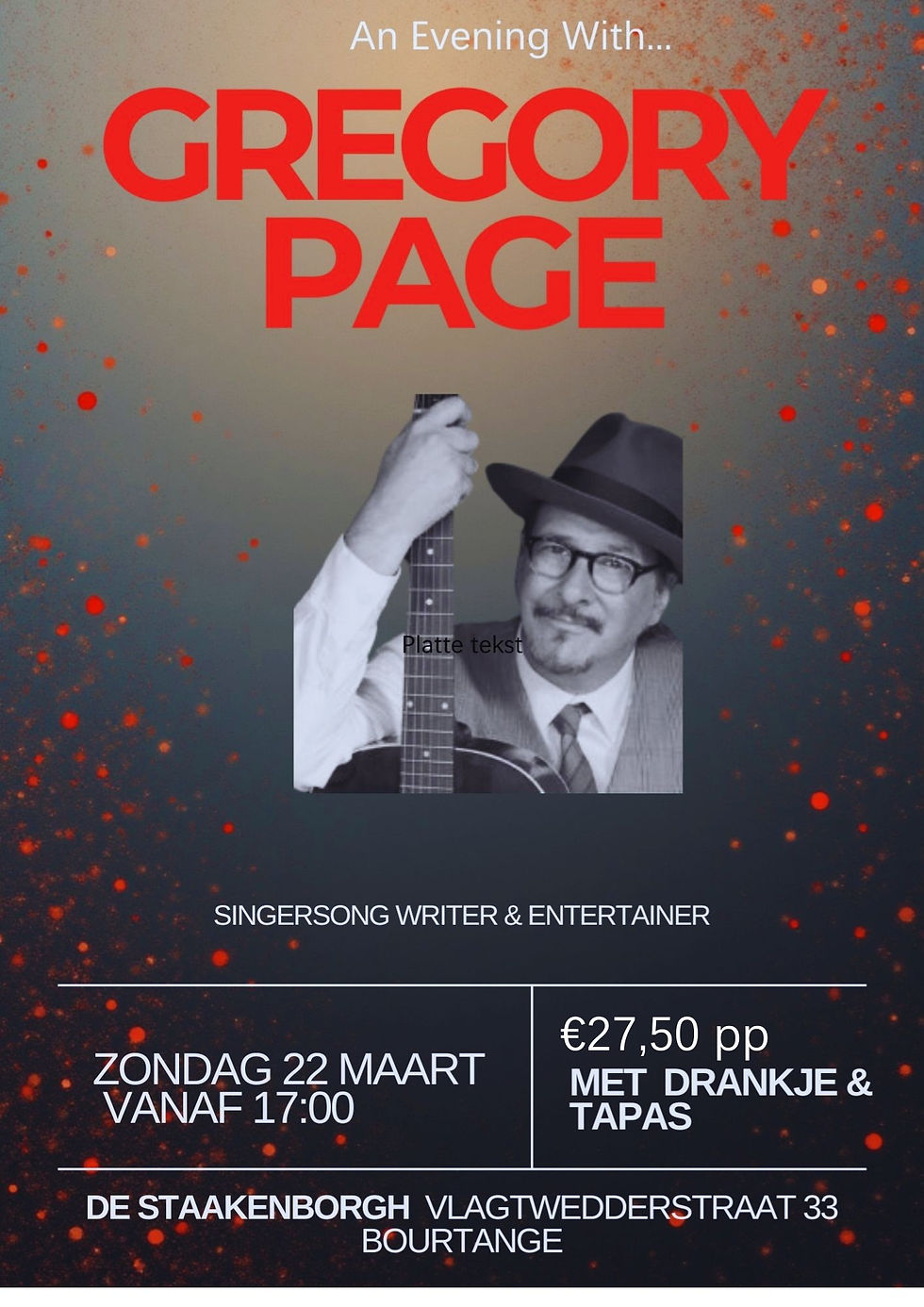 22 maart op de Staakenborgh!