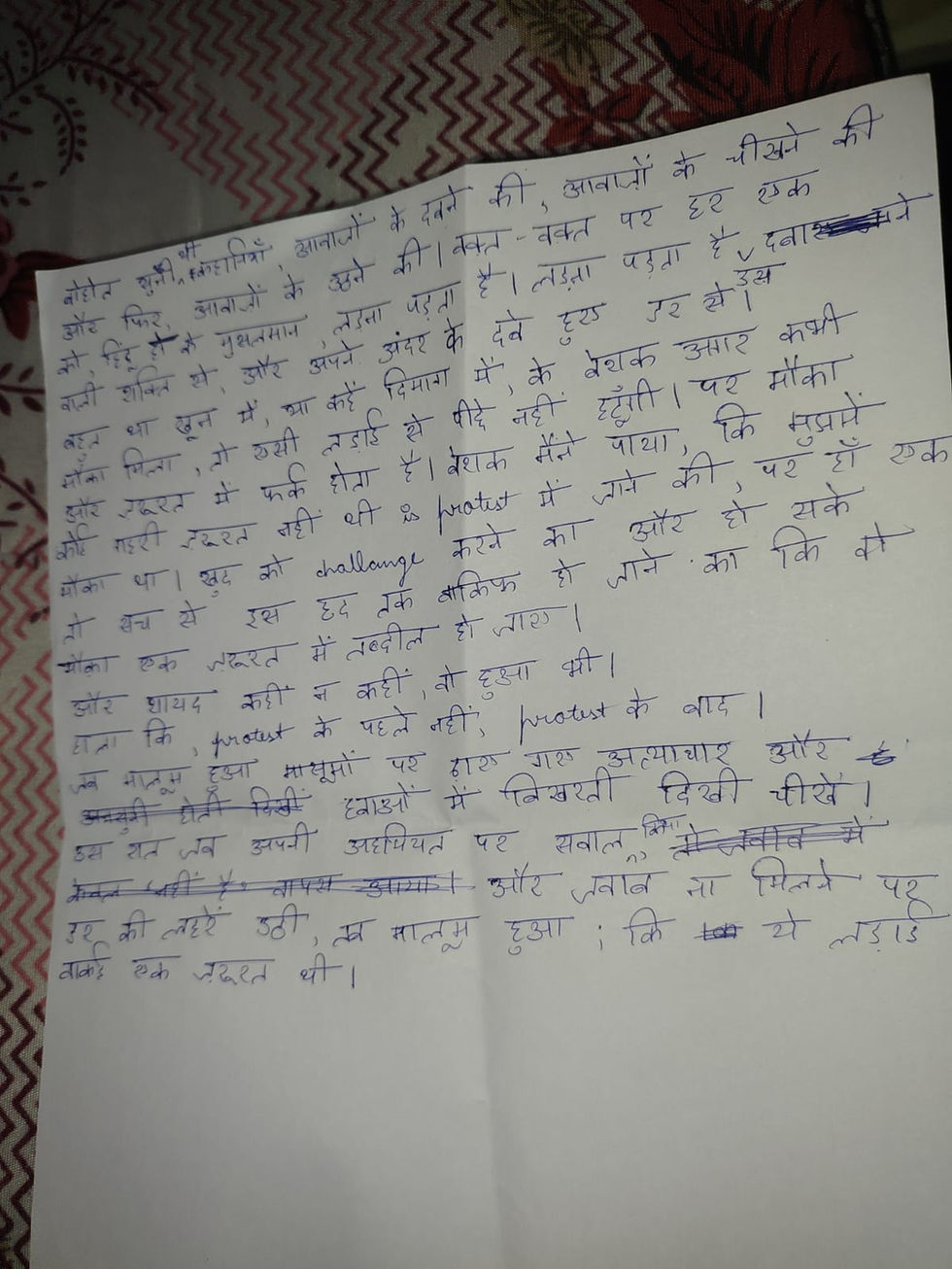 writing