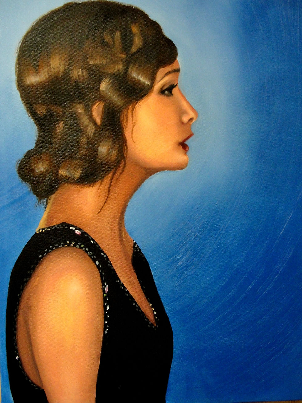 Profile Self Portrait