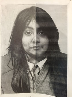 Half Portrait Drawings
