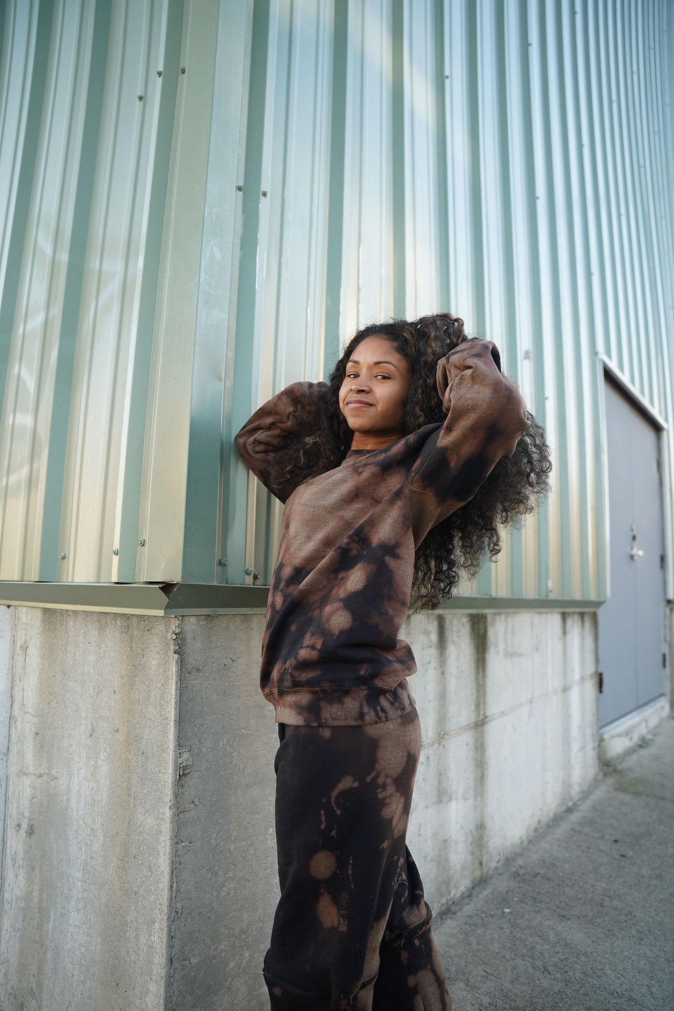 Thumbnail: NOVA Hand-dyed Sweatsuit (2-way)