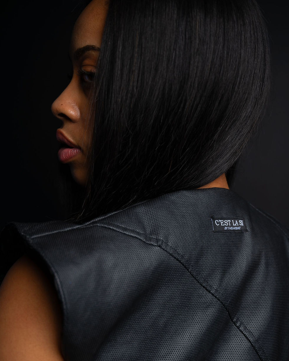 Thumbnail: NIKITA Leather Peplum Dress 