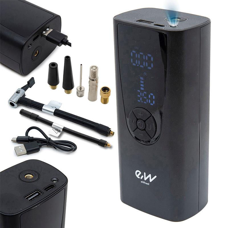 Kleine, Elektrische Luftpumpe (Kompressor) für E-Scooter