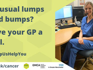 If you have symptoms your GP wants to hear from you