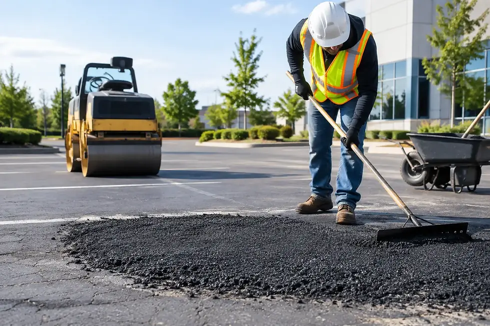 Asphalt Repair Scope of Work for Commercial Lots