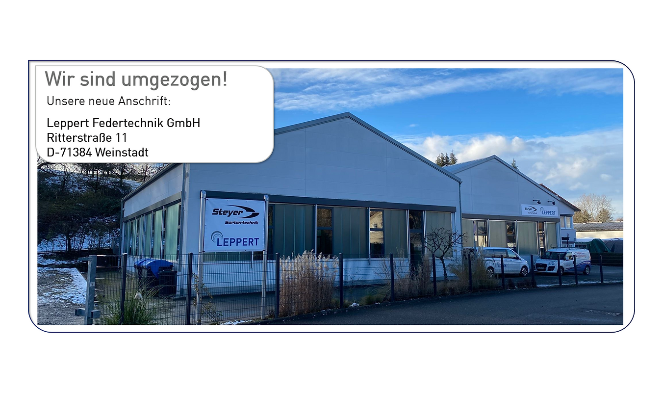 Leppert Federtechnik GmbH Federentwirrgeräte Federzuführungen