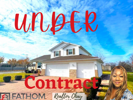 Under Contract ~ Realtor Chay