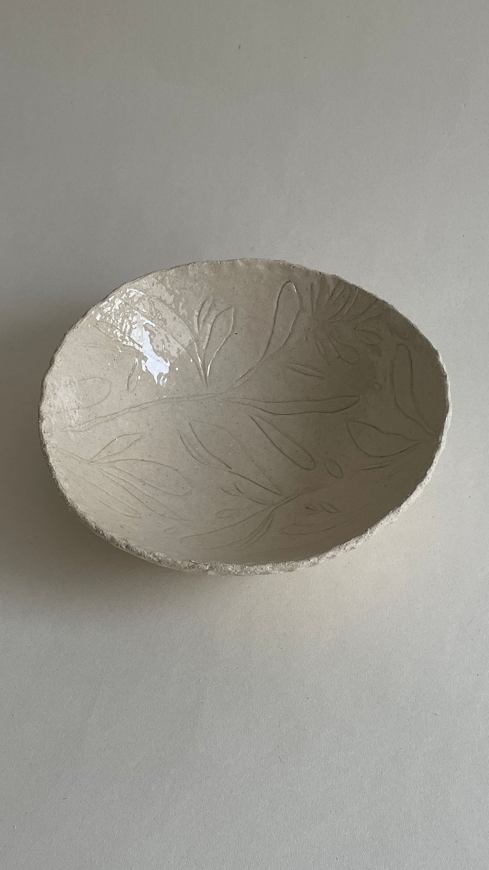 Miniature : Saladier motif floral 