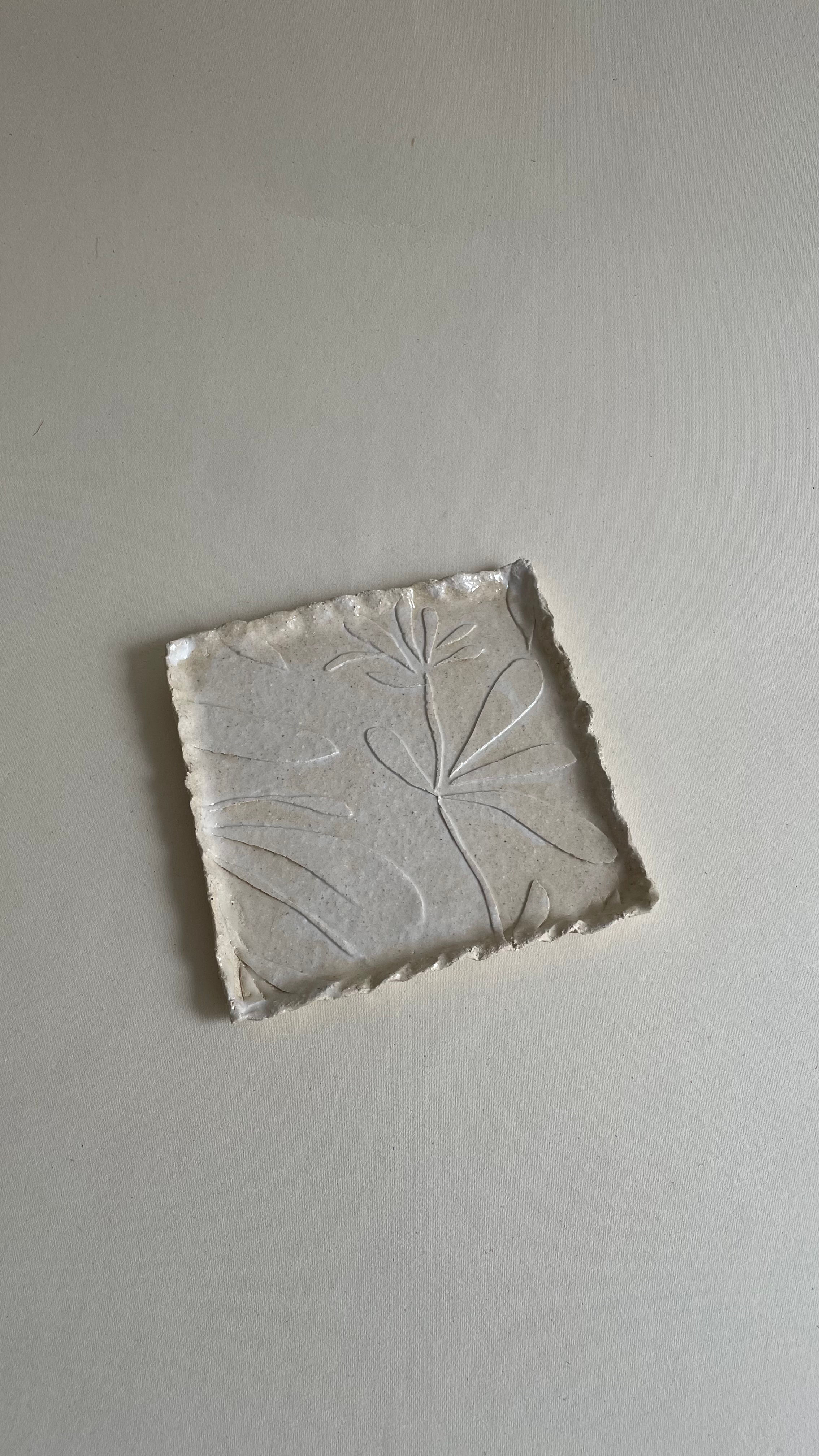 Petit plateau carré