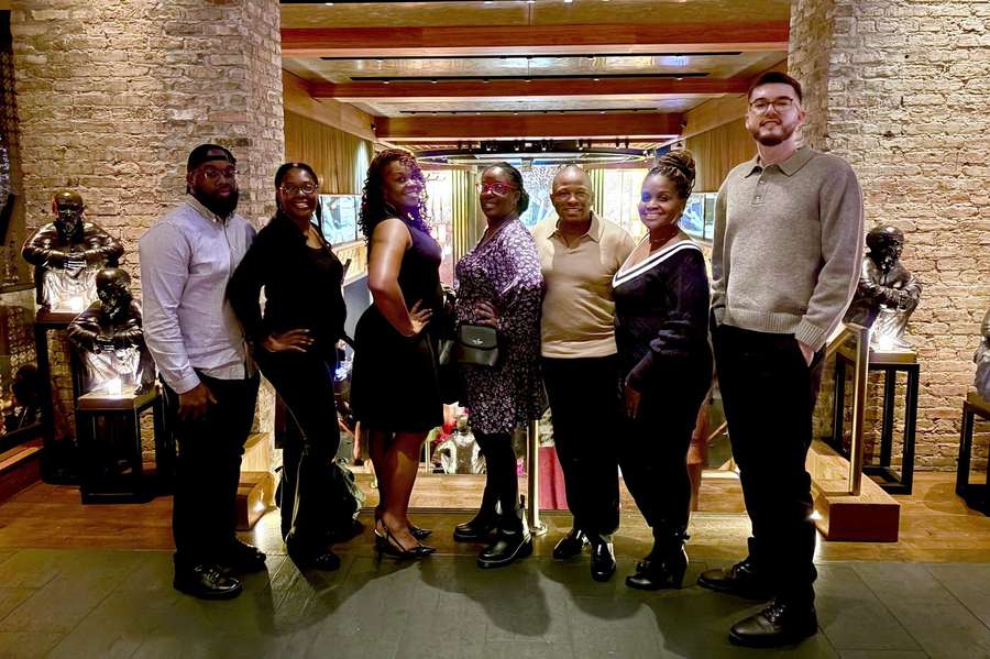 Jack Brandl with the House of Mercy and Grace team