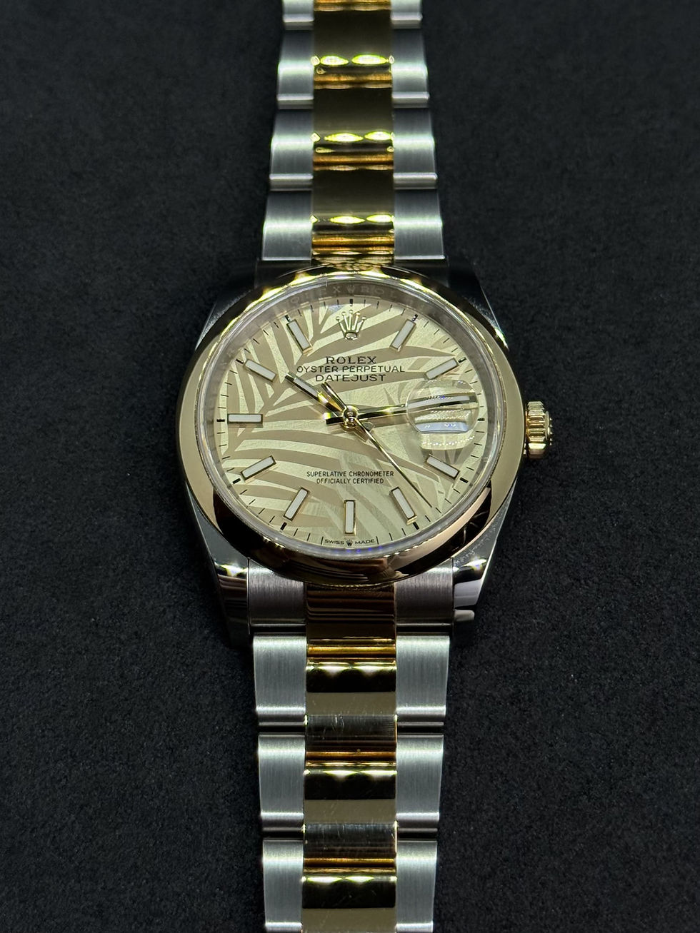Miniature : Rolex datejust 36 "Palm"