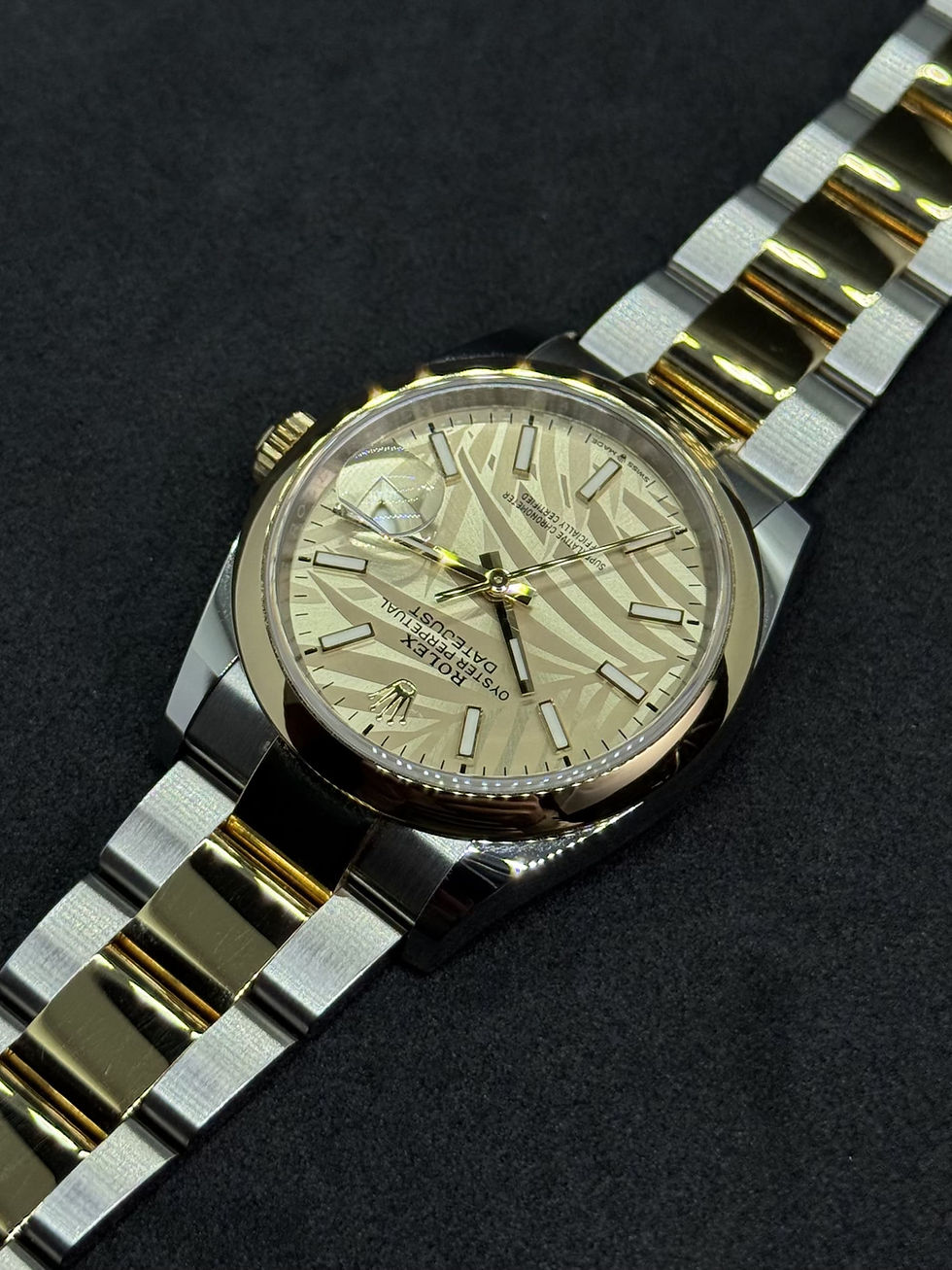 Miniature : Rolex datejust 36 "Palm"