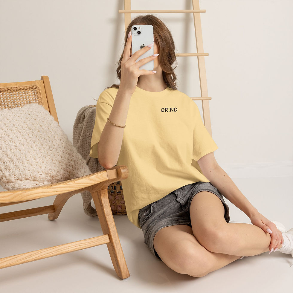 Thumbnail: Grind unisex Cotton Tee