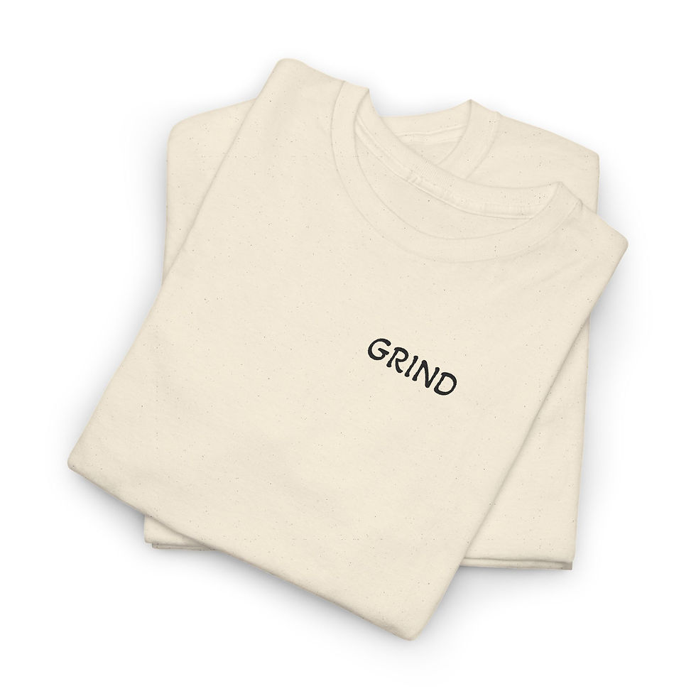 Thumbnail: Grind unisex Cotton Tee