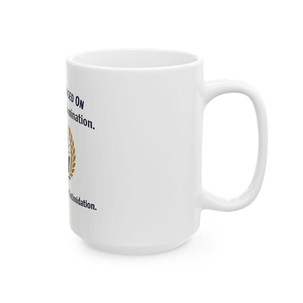Thumbnail: Motivational mug with "leadership is based on inspiration" quote