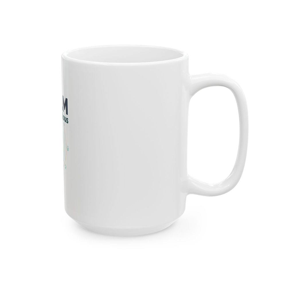 Thumbnail: Calm Is Contagious Ceramic Mug — Motivational Coffee Cup for Professionals