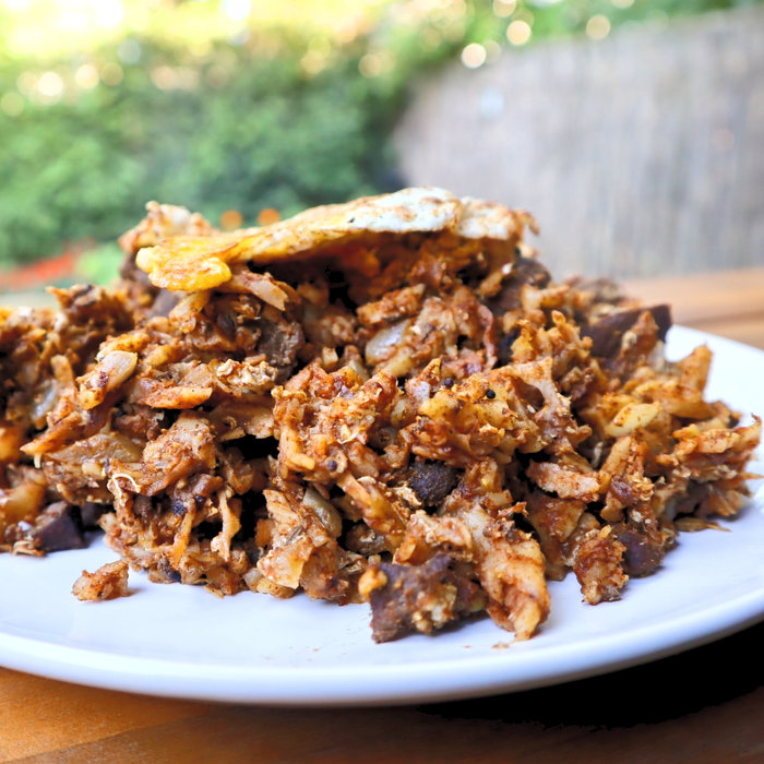 Classic mutton kothu roti at Confused Kitchen Scarborough