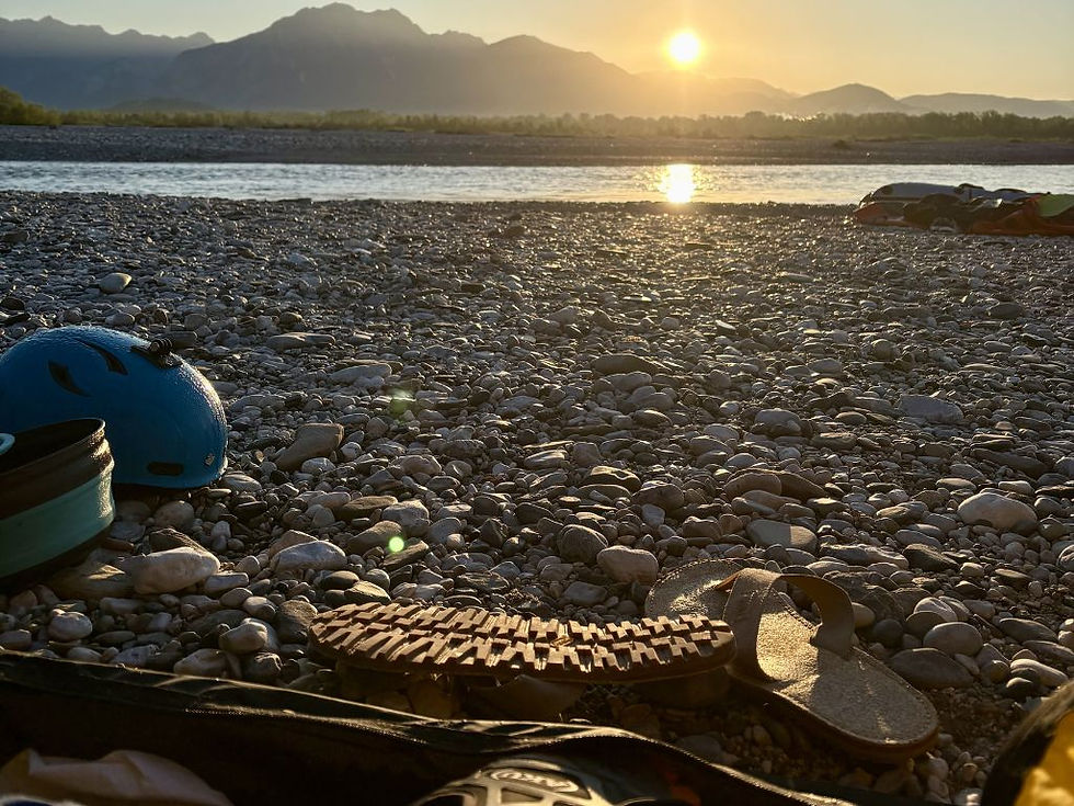 Miniaturbild: Packraften Tagliamento / Packraft Trip durch wilde Flußlandschafte