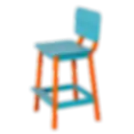 Thumbnail: SurfAira Saddle Stool With Back