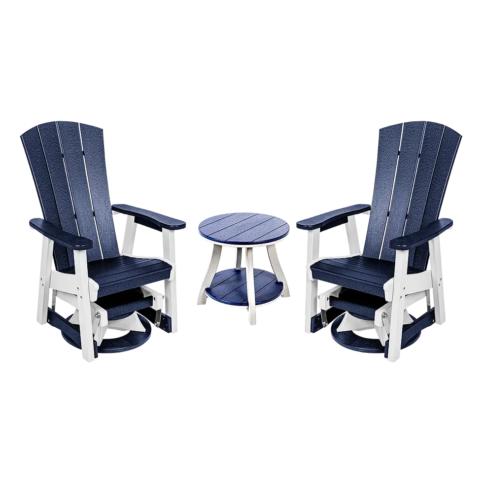 Serenity Swivel Glider Dining Set