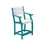 Thumbnail: Marine Grade Shoreline Balcony Arm Chair