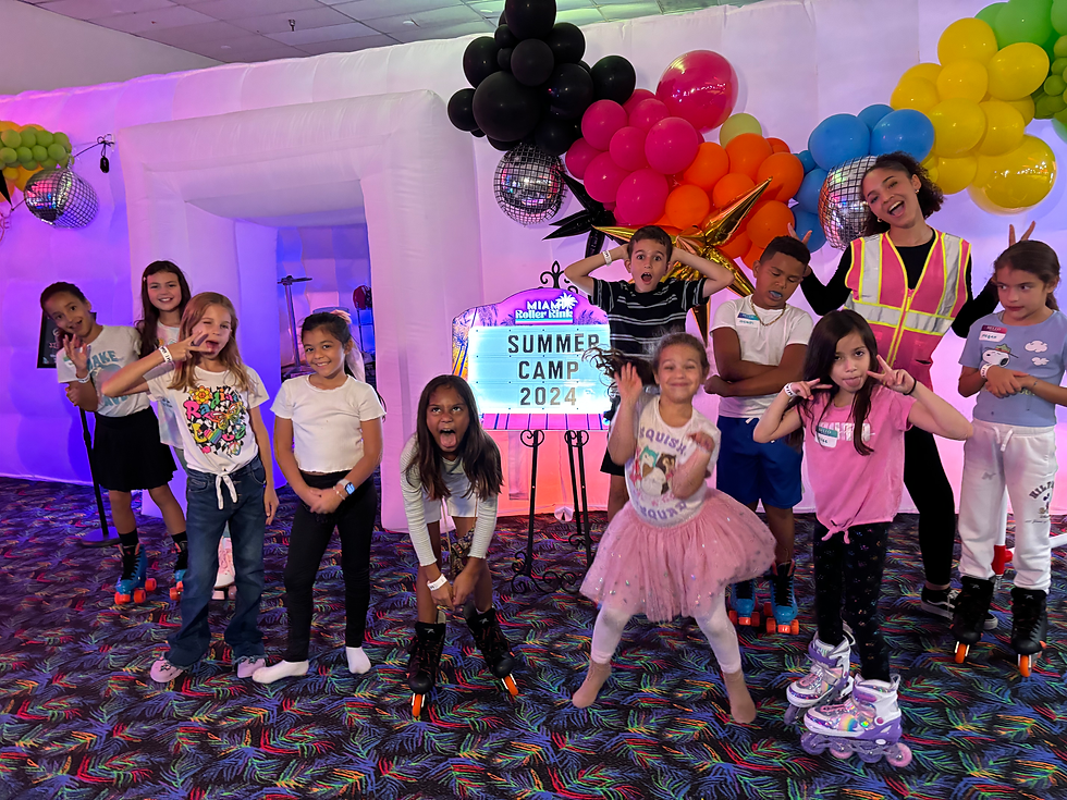 Summer Camp at Miami Roller Rink