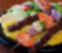 Beef Kabob Plate